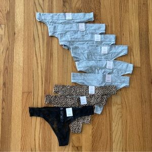 Auden thongs - 9 pair, mixed styles